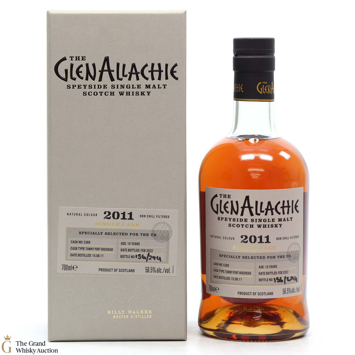 Glenallachie - 10 Year Old 2011 Uk Exclusive #5368 Tawny Port