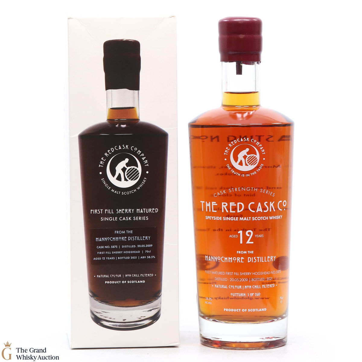 Mannochmore - 12 Year Old 2009 Redcask Company #5875