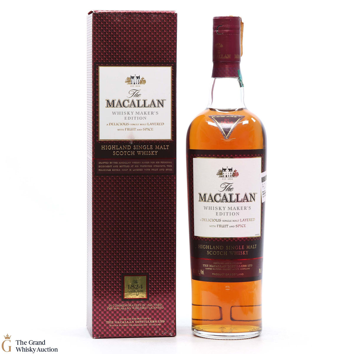 Macallan - The 1824 Collection - Whisky Maker's Edition