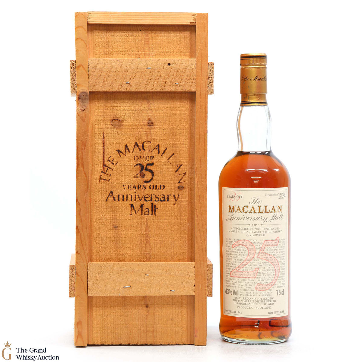 Macallan - 25 Year Old Anniversary Malt (1962)