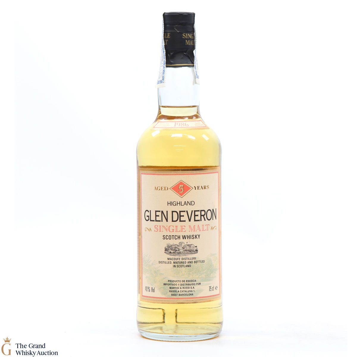 Glen Deveron - 5 Year Old 1986 75cl