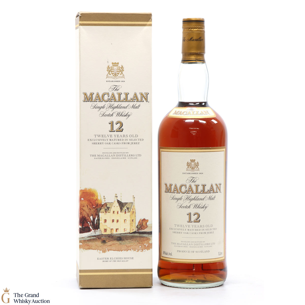 Macallan - 12 Year Old (2000s)  - 1L