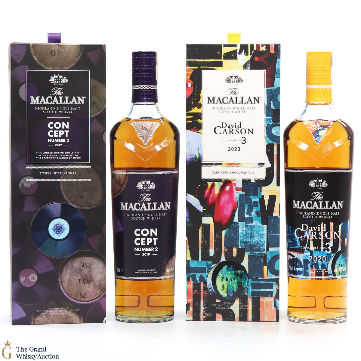 Macallan - No.2 + No.3 (2 x 70cl)