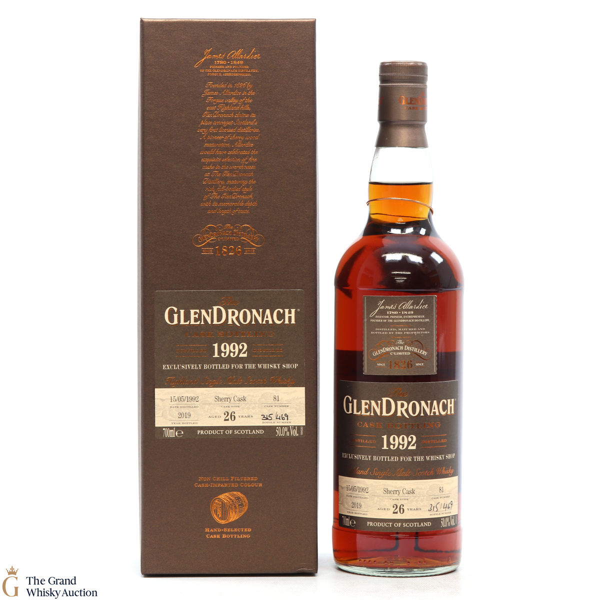 GlenDronach - 1992 - 26 Year Old (The Whisky Shop Exclusive) #81