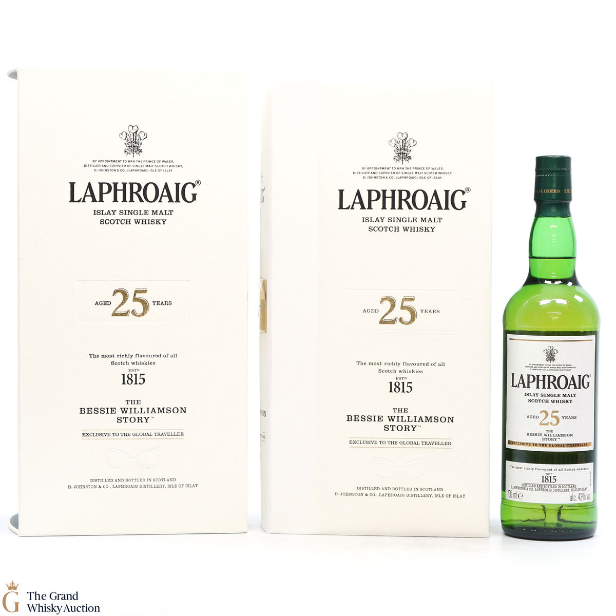 Laphroaig - 25 Year Old Bessie Williamson Story Exclusive to Global Traveller 