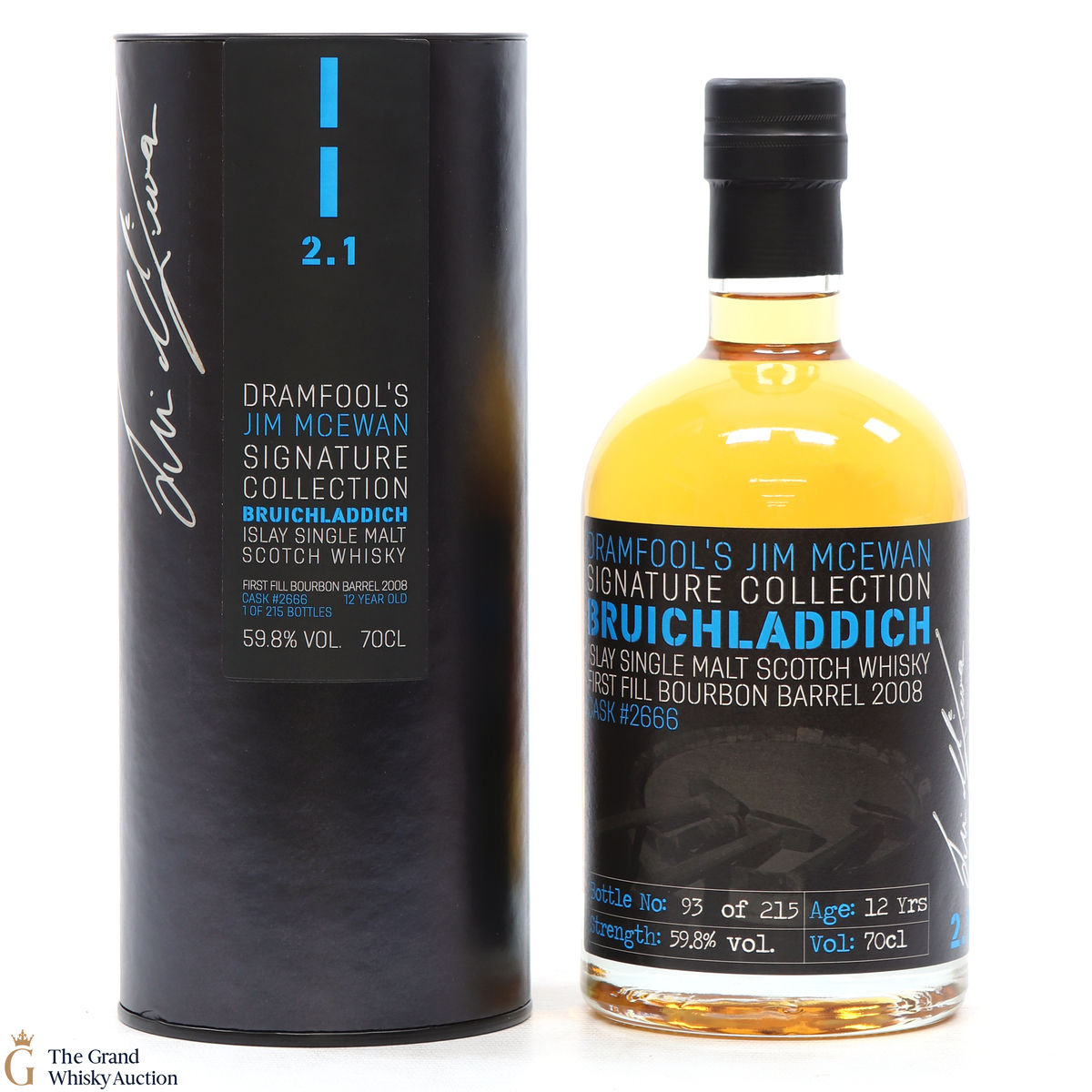 Bruichladdich - 12 Year Old - Dramfool's Jim McEwan Signature Collection 2.1