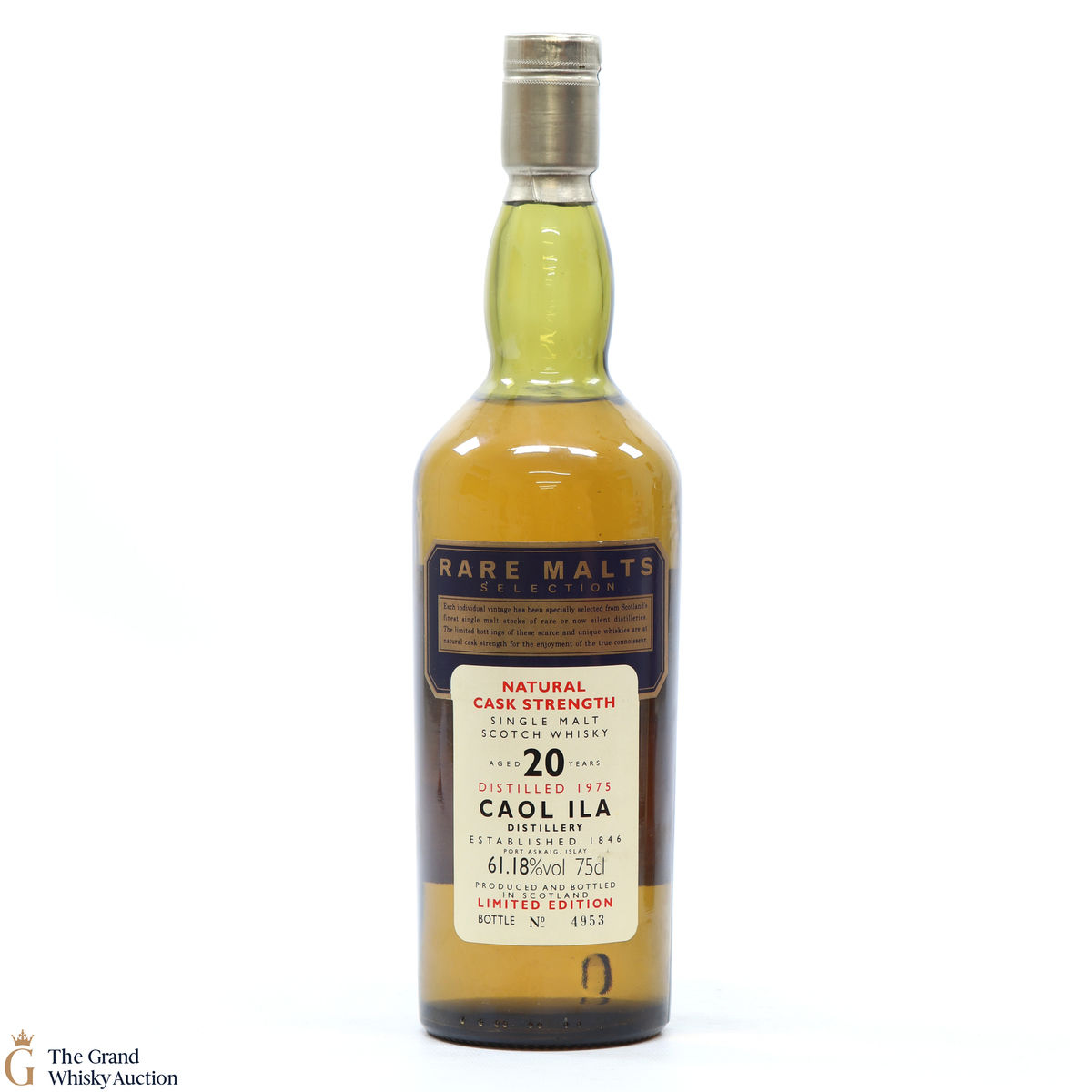 Caol Ila - 20 Year Old - 1975 Rare Malt 61.18% 75cl