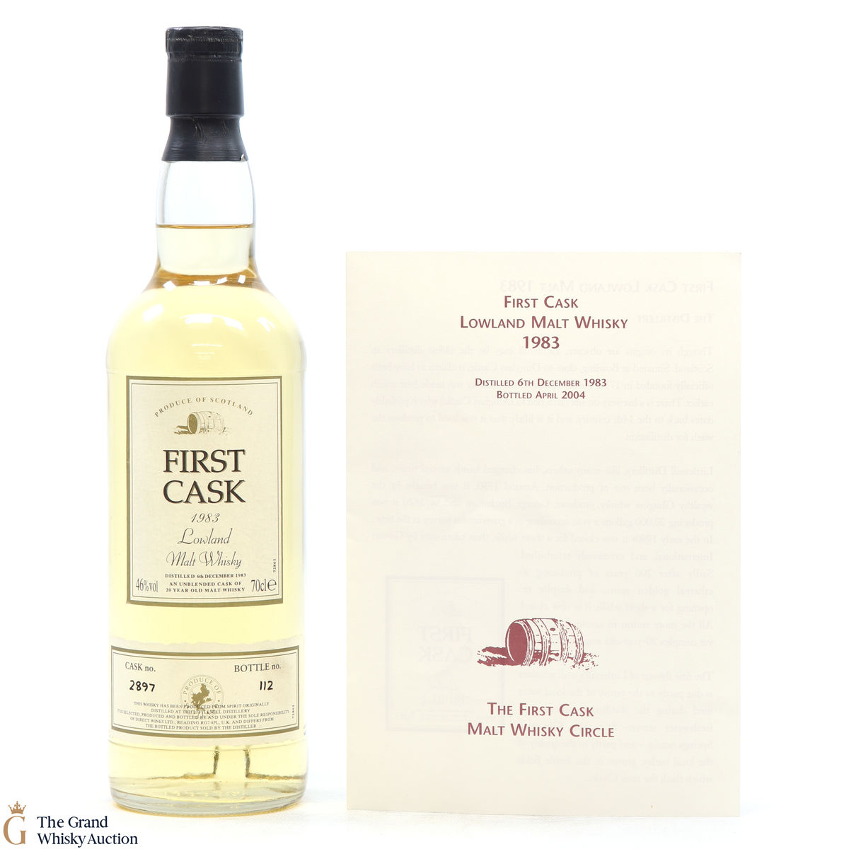 Littlemill - 20 Year Old 1983 First Cask #2897