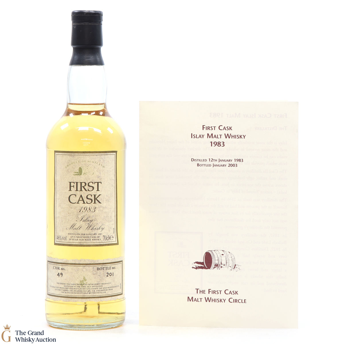 Caol Ila - 20 Year Old 1983 First Cask #49