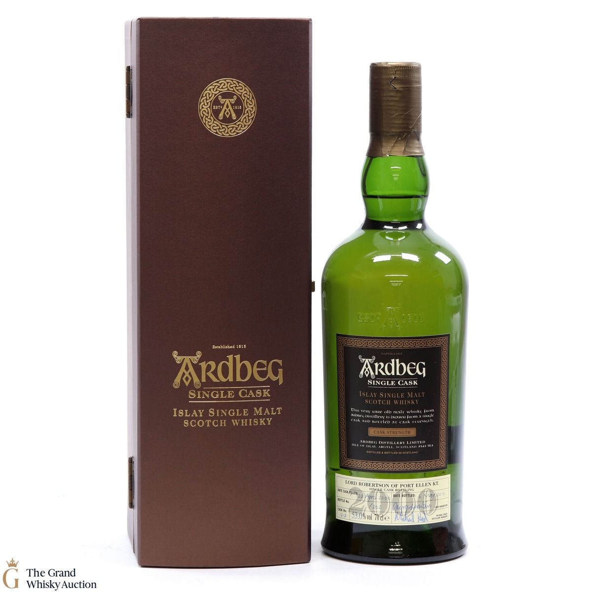 Ardbeg - 2000 Single Cask #1217 Lord Robertson Port Ellen KT 2010