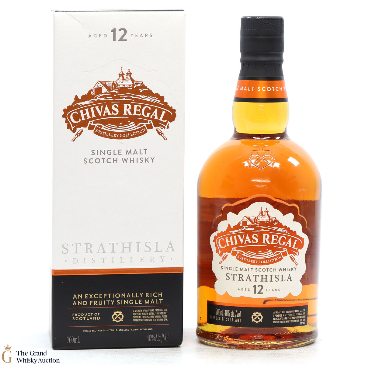 Strathisla - 12 Year Old - Chivas Regal Distillery Collection