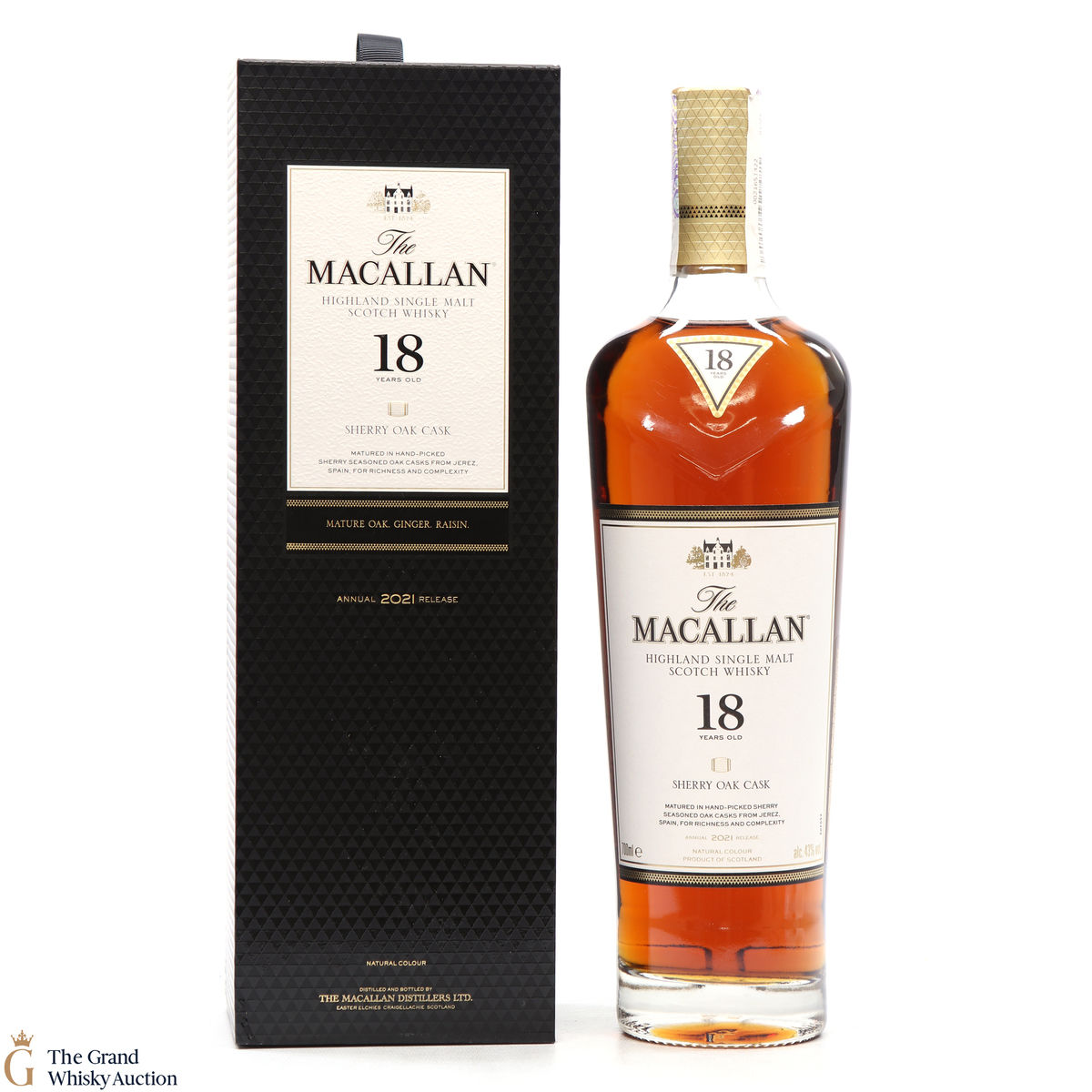Macallan - 18 Year Old Sherry Oak - (2021)