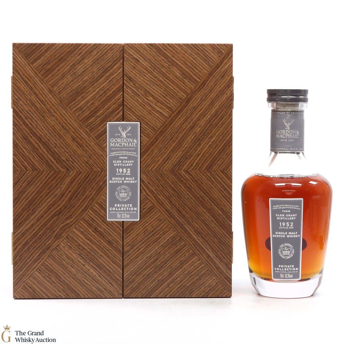 Glen Grant - 70 Year Old 1952 - Gordon & MacPhail - Private Cask - Platinum Jubilee 