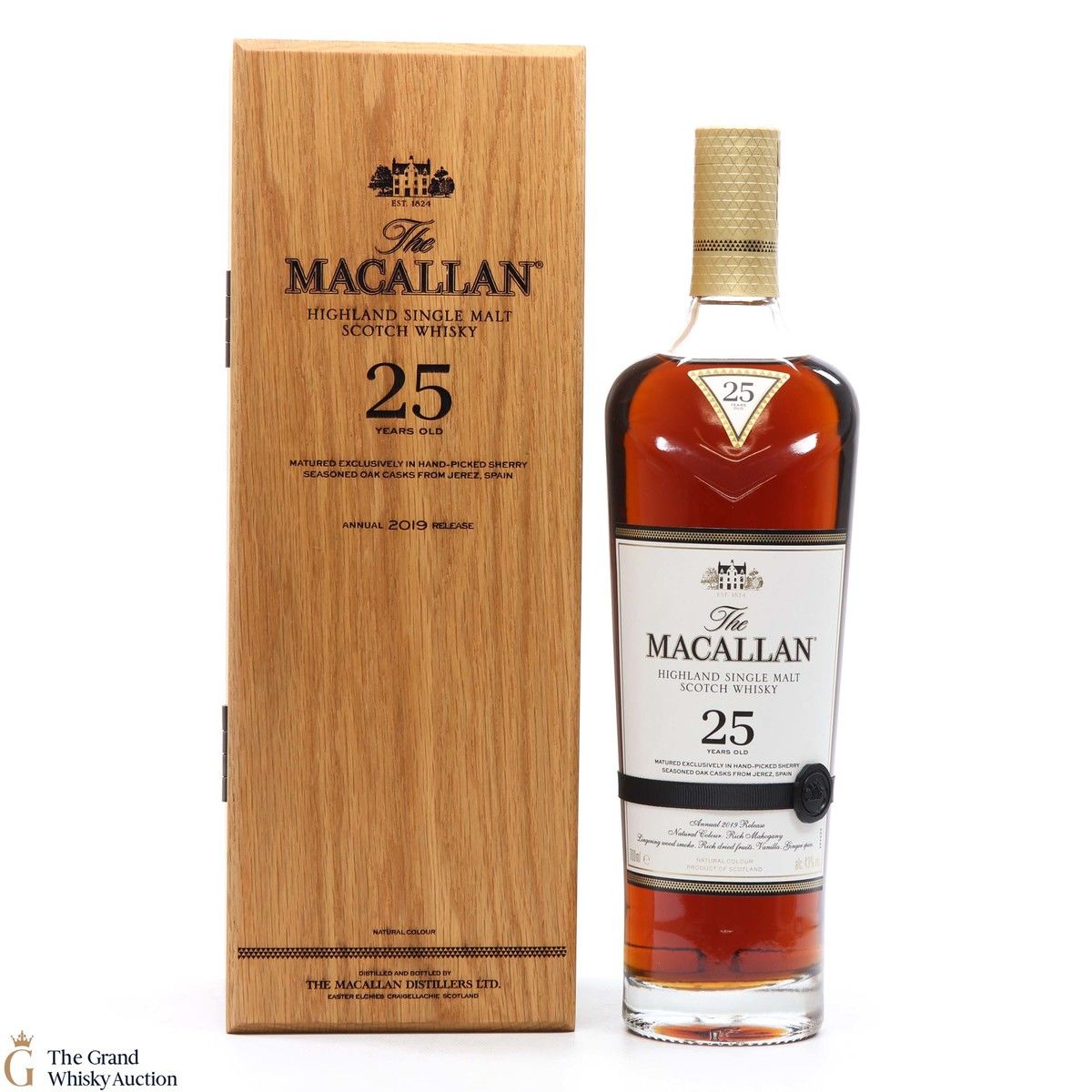 Macallan - 25 Year Old - Sherry Oak - 2019