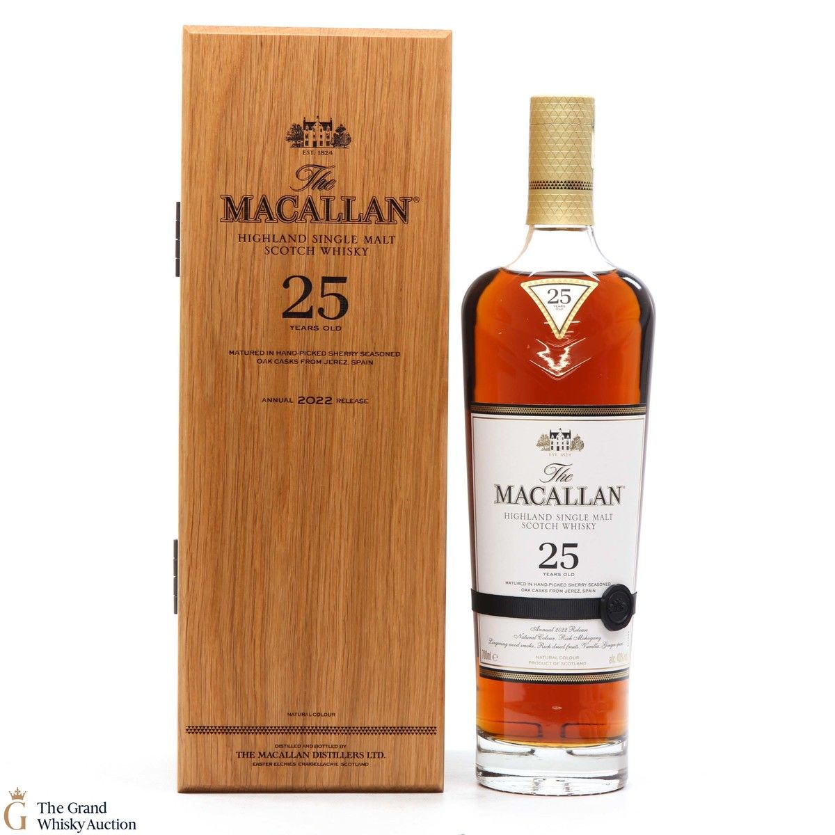 Macallan - 25 Year Old - Sherry Oak - 2022