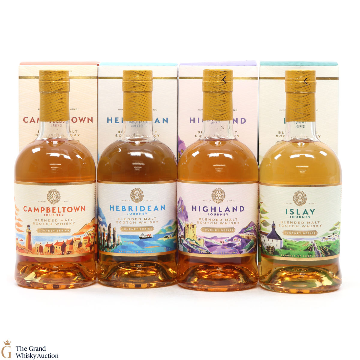 Hunter Laing - Islay Journey (4x70cl)