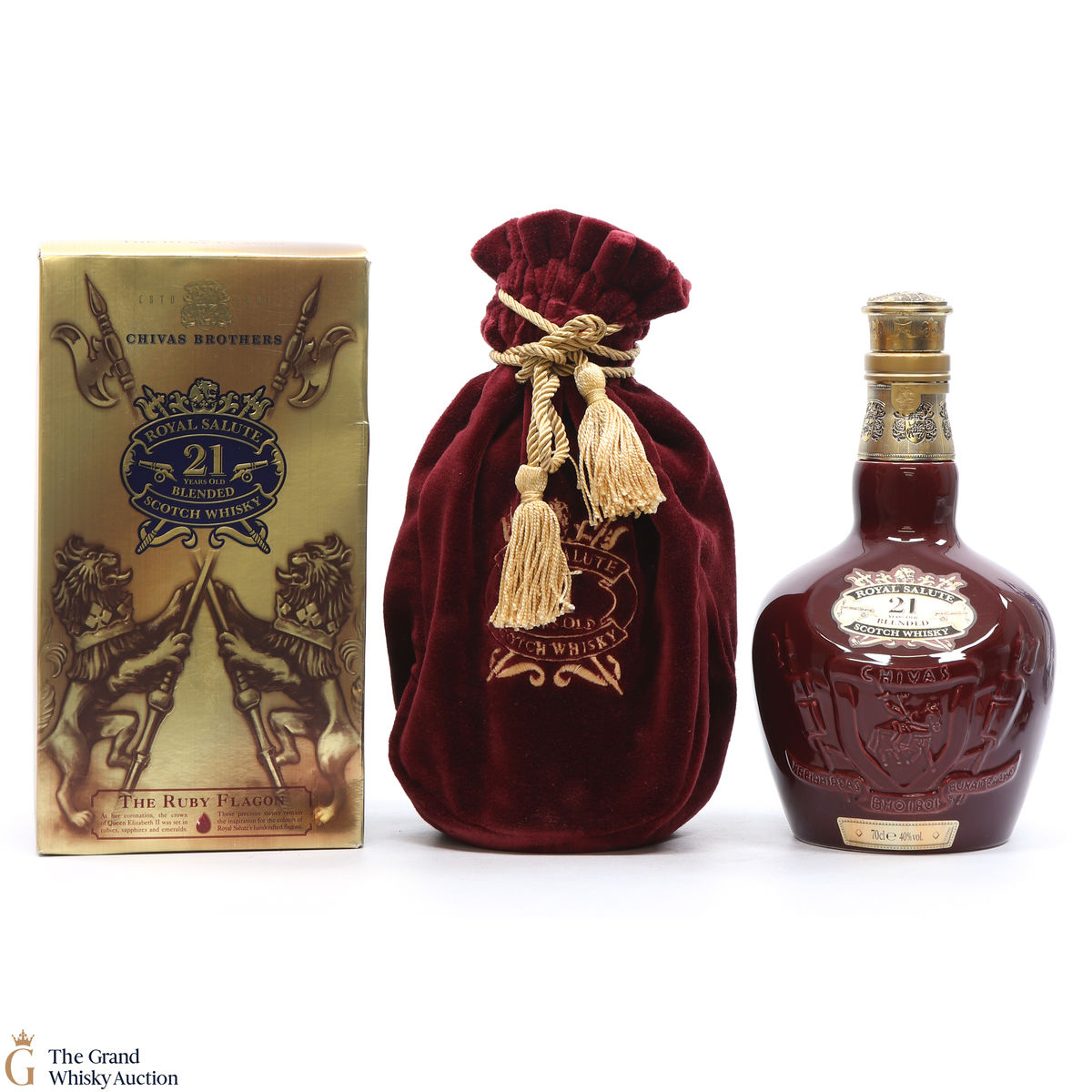 Chivas - Royal Salute - 21 Year Old - Ruby Flagon