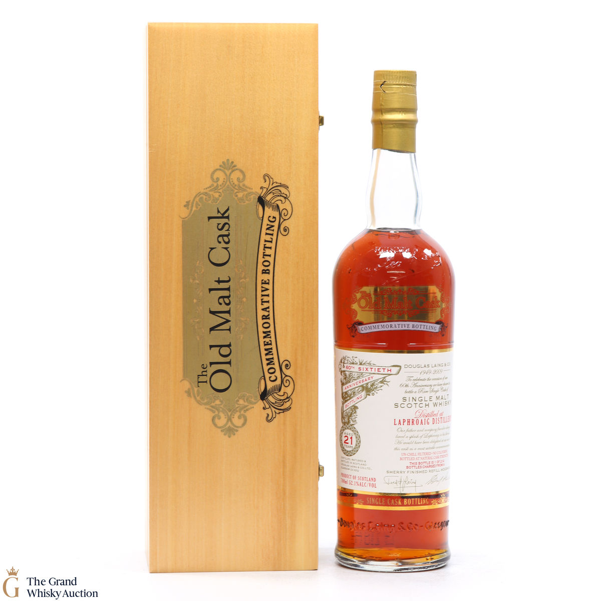 Laphroaig - 21 Year Old - 60th Anniversary - Old Malt Cask