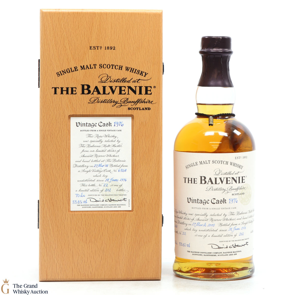 Balvenie - 31 Year Old 1976 Vintage Cask #6570