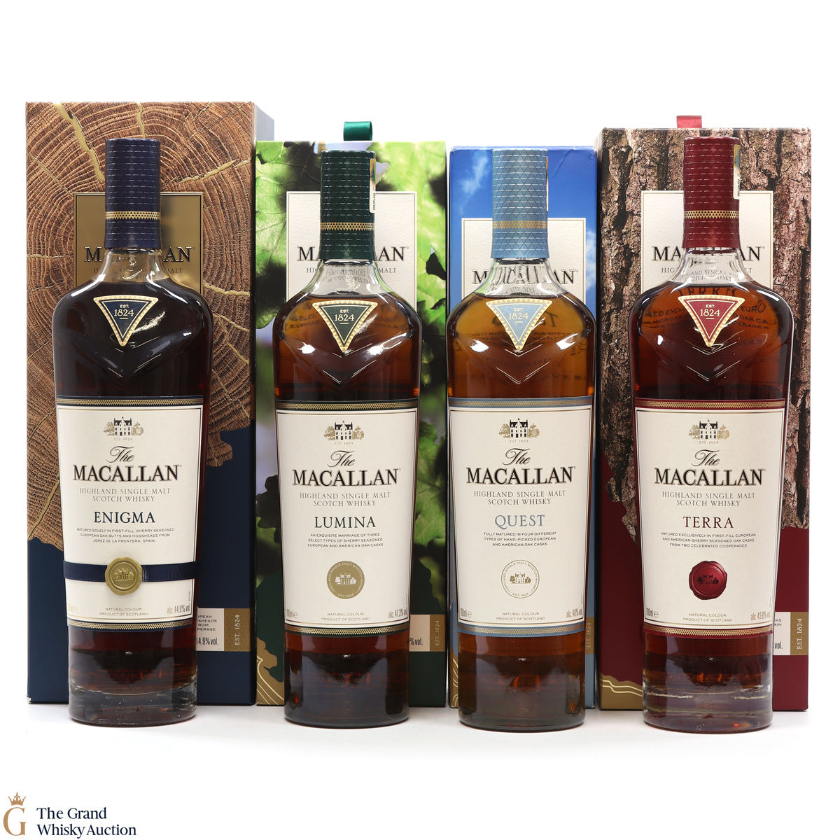 Macallan - Quest Collection - Set  (4 x 70cl)