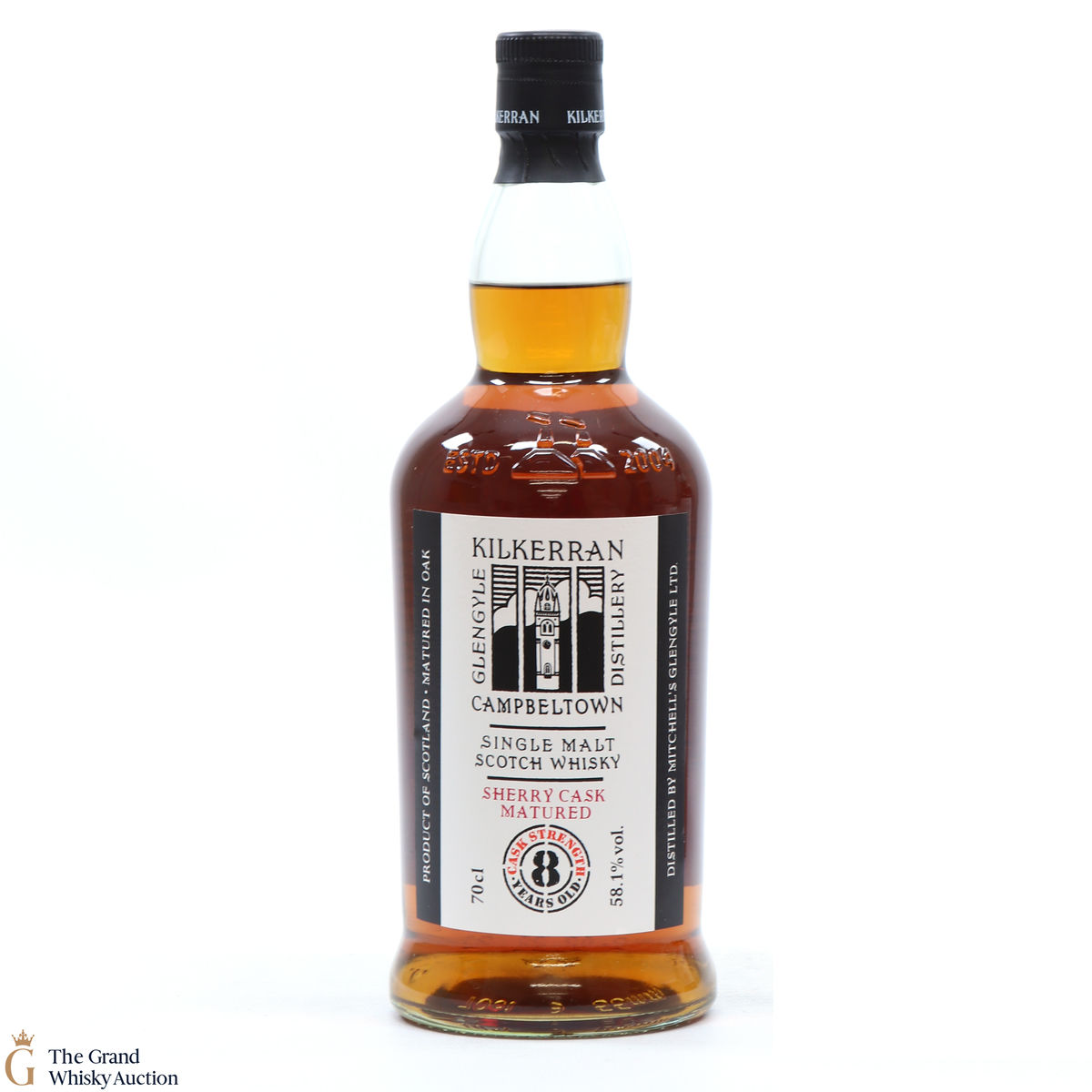 Kilkerran - 8 Year Old - Sherry Oak - Cask Strength 58.1%