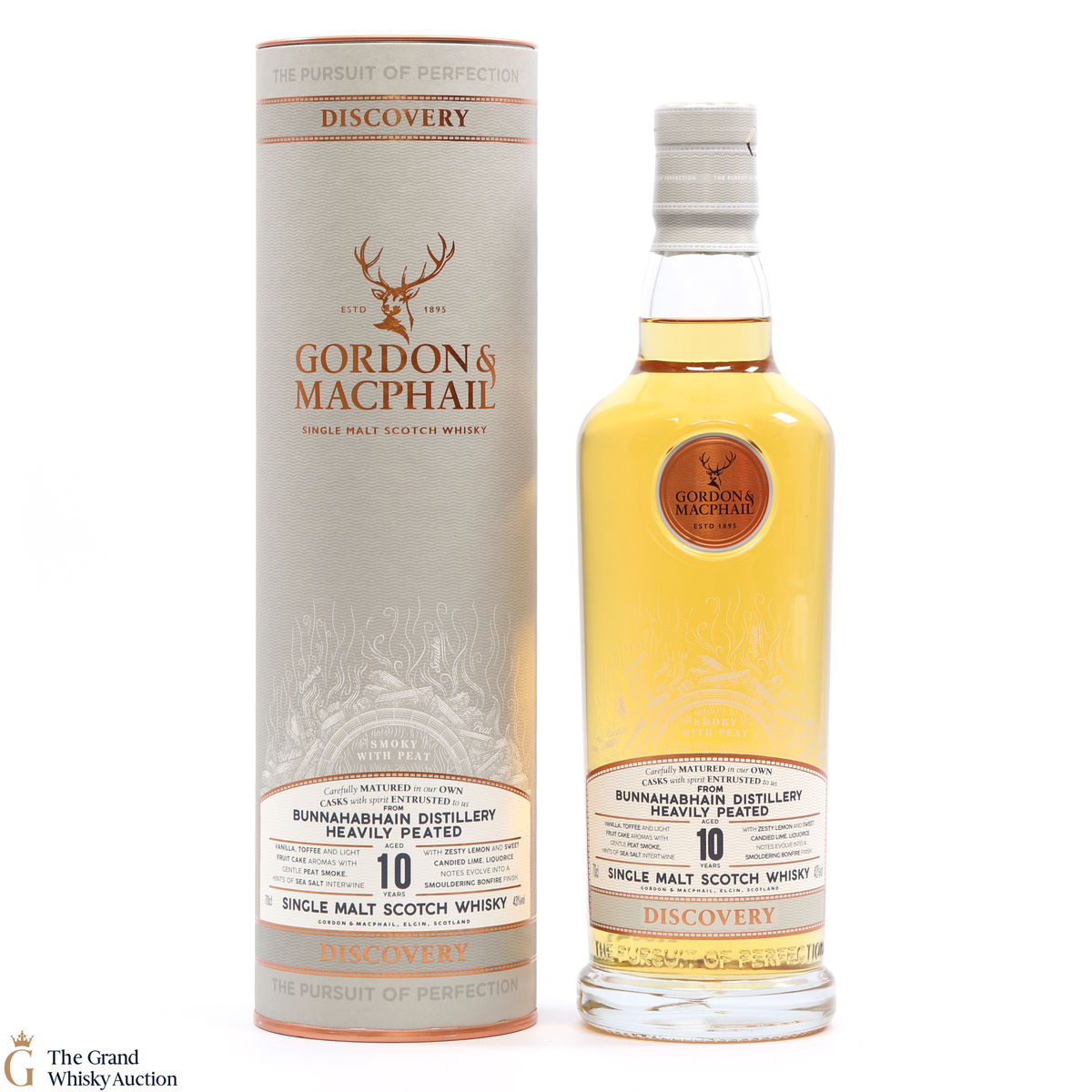 Bunnahabhain - 10 Year Old - G&M Discovery Heavily Peated