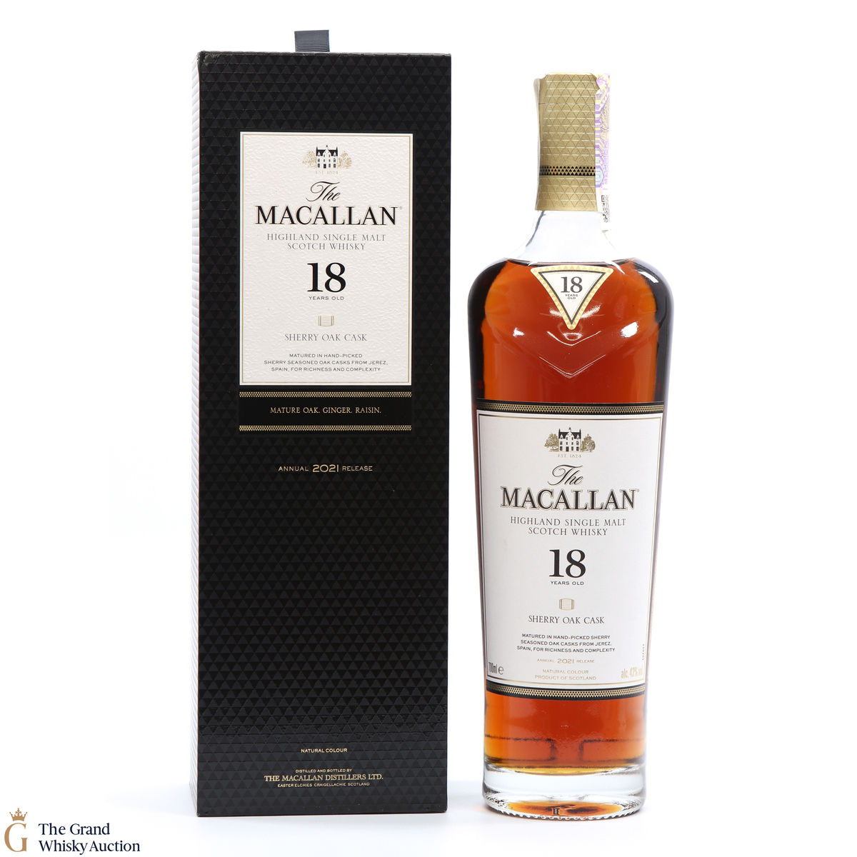 Macallan - 18 Year Old Sherry Oak - (2021)