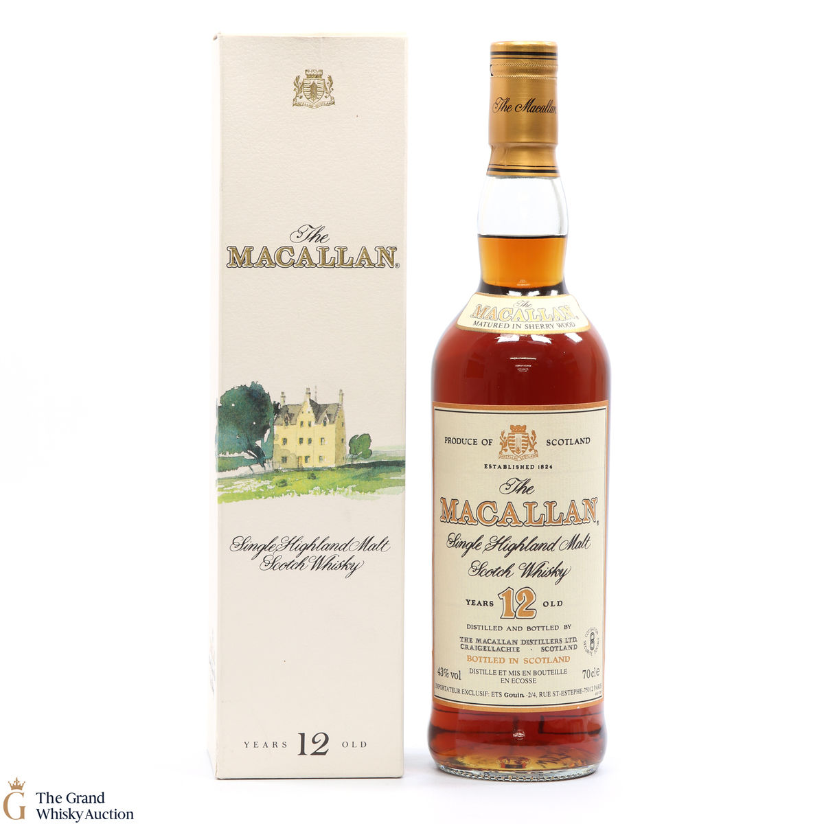 Macallan - 12 Year Old (1990's) - French Import