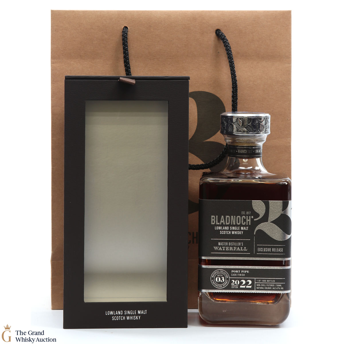 Bladnoch - Waterfall Collection 2022 Exclusive Release Batch #3 & Bag
