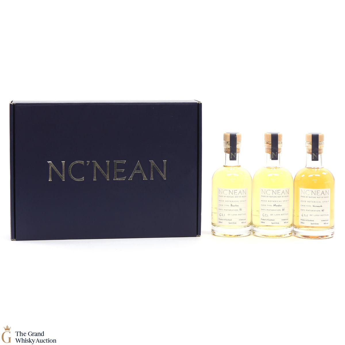 Nc'nean Aged Botanical Spirit - 3 X 20cl - First Release 