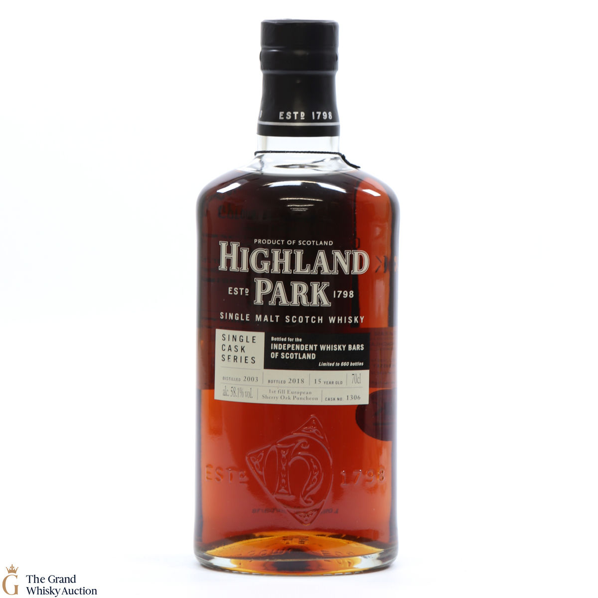 Highland Park - 15 Year Old 2003 - Independent Whisky Bars of Scotland 