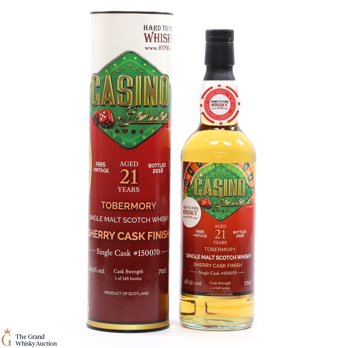 Tobermory - 21 Year Old - Sherry Cask Finish #150070 - HTFW Casino Series  