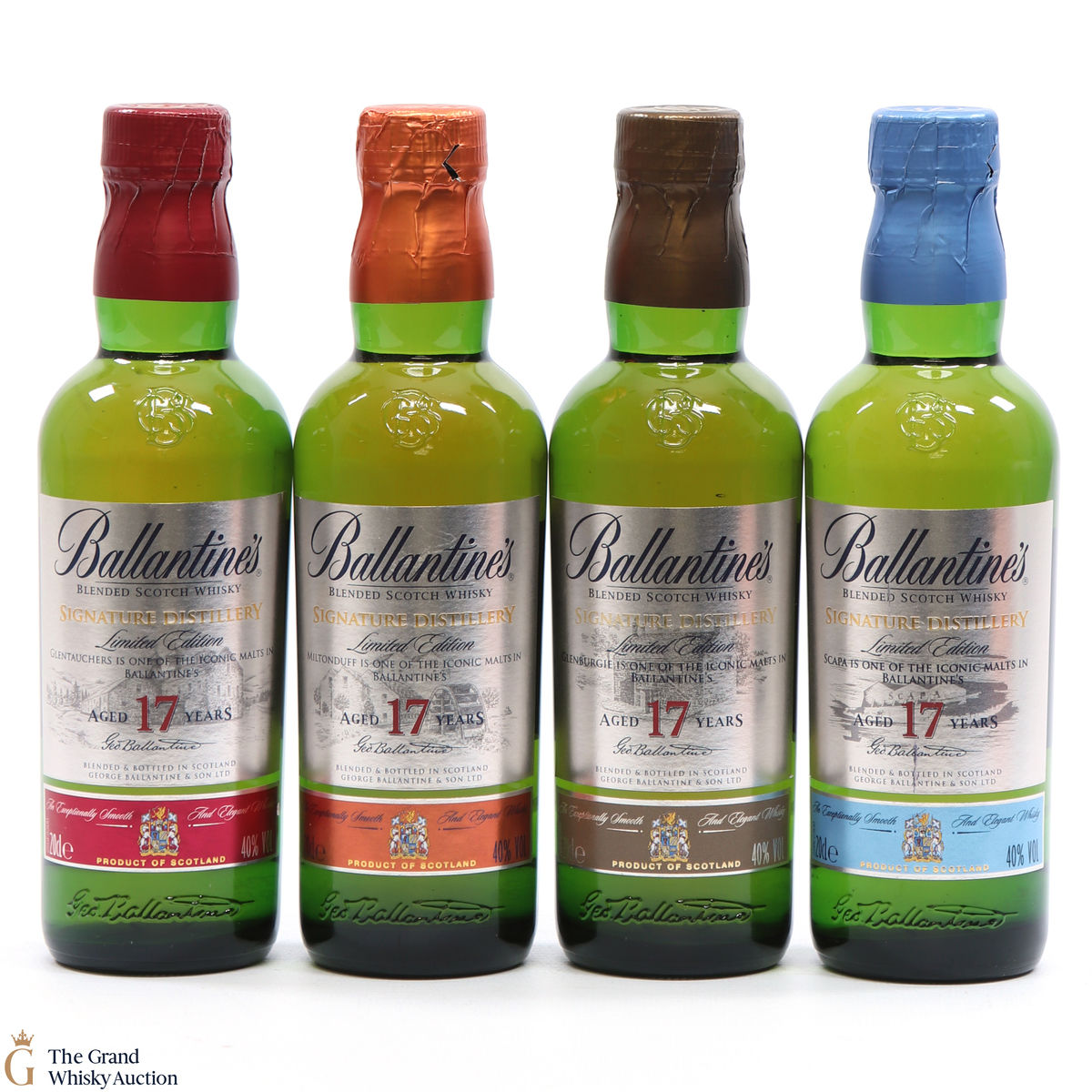 Ballantine's - 17 Years Old - Distillery Collection 4 x 20cl
