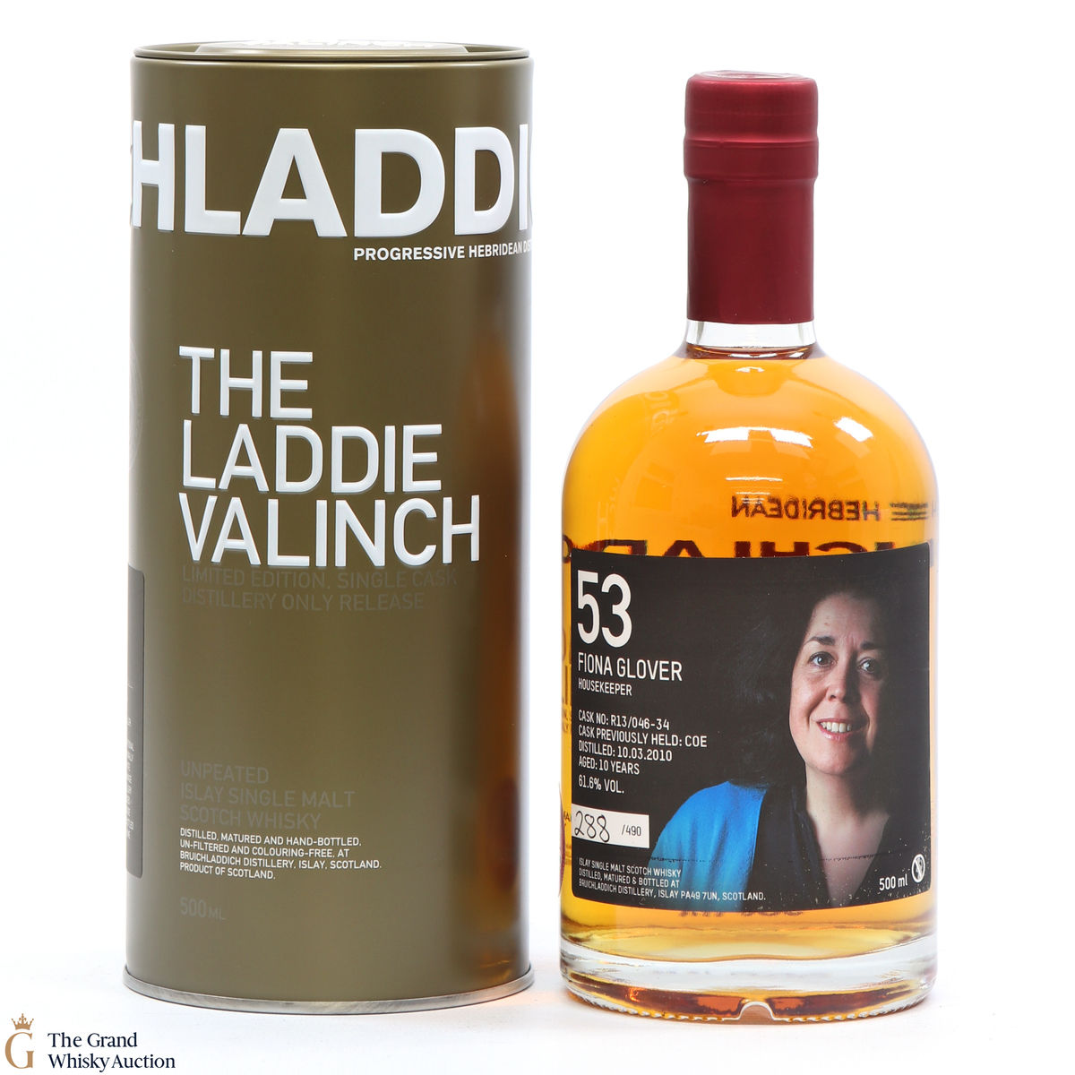 Bruichladdich - 10 Year Old - Valinch 53 - Fiona Glover