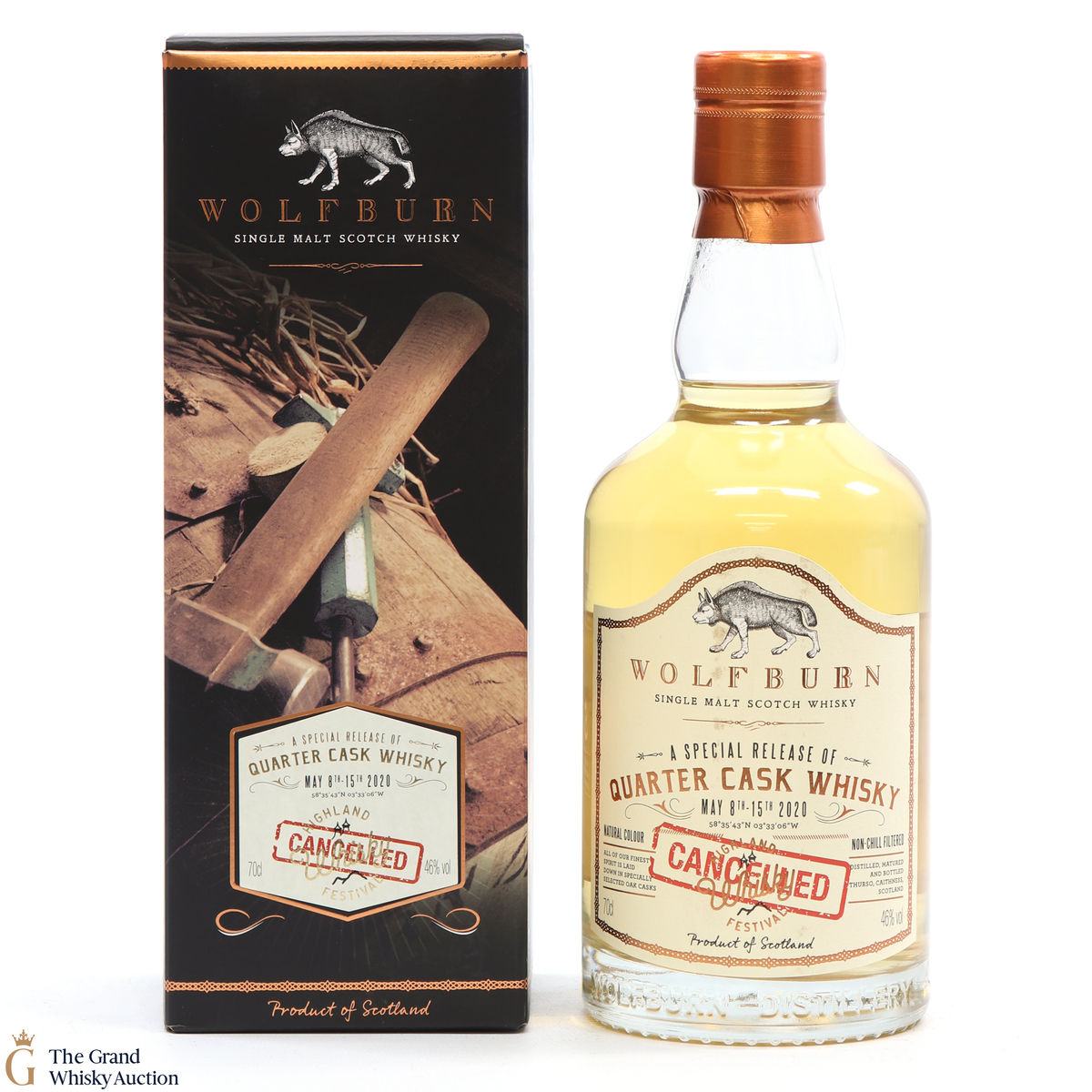 Wolfburn - Quarter Cask - Highland Whisky Festival (Cancelled) 2020 