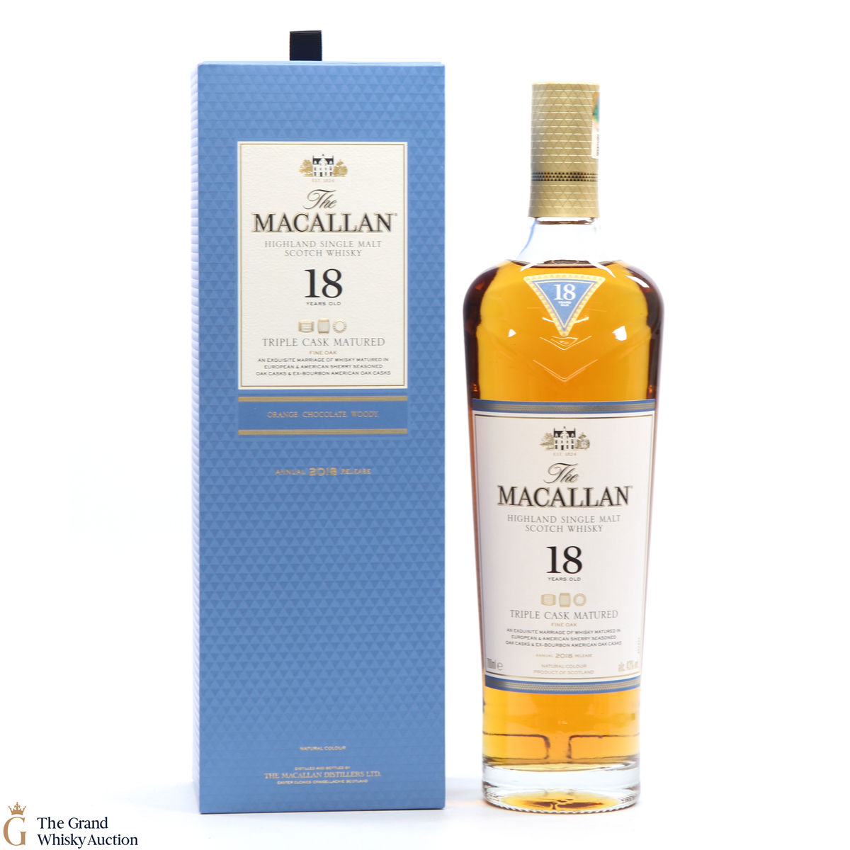 Macallan - 18 Year Old - Triple Cask 2018 (Fine Oak)