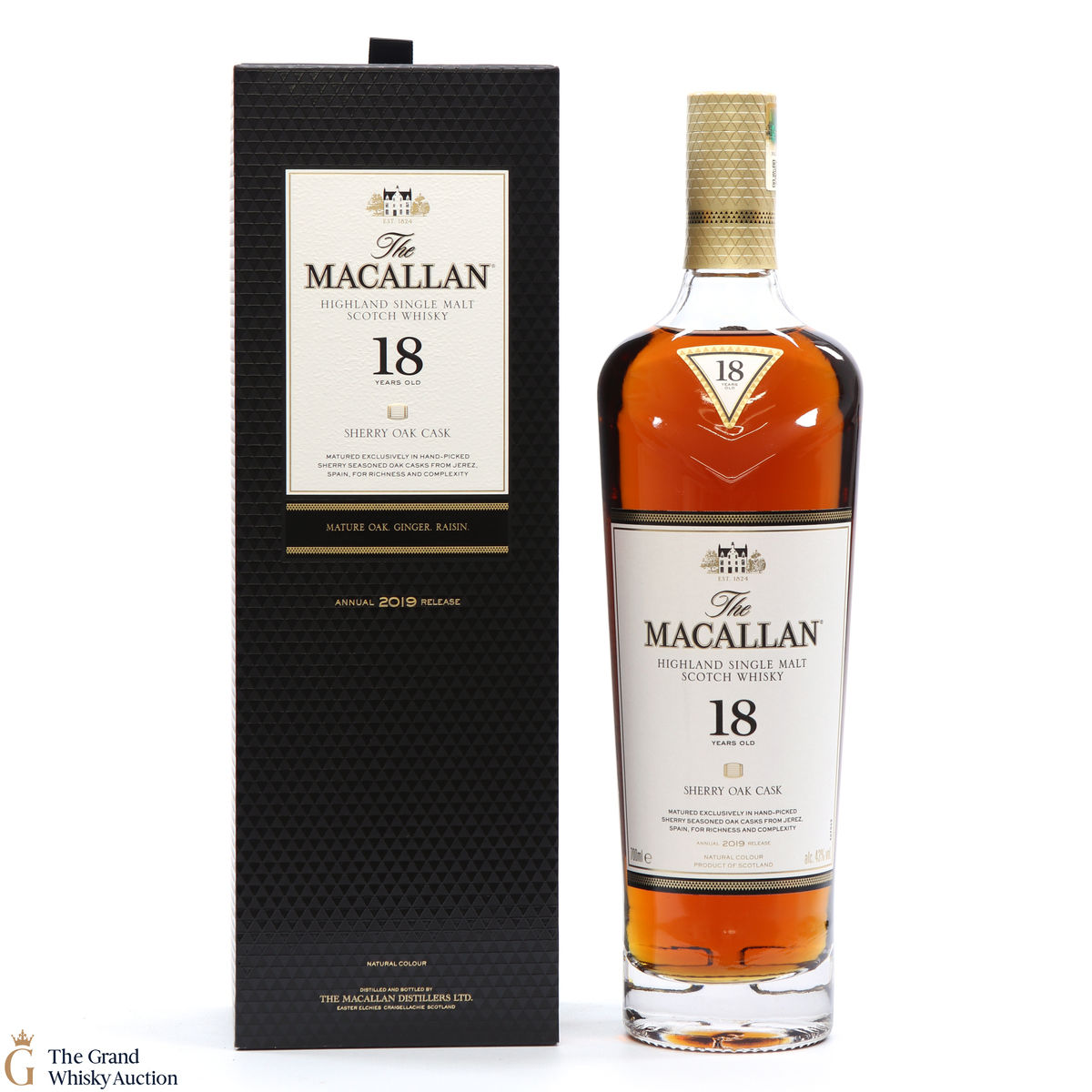 Macallan - 18 Year Old - Sherry Oak (2019)