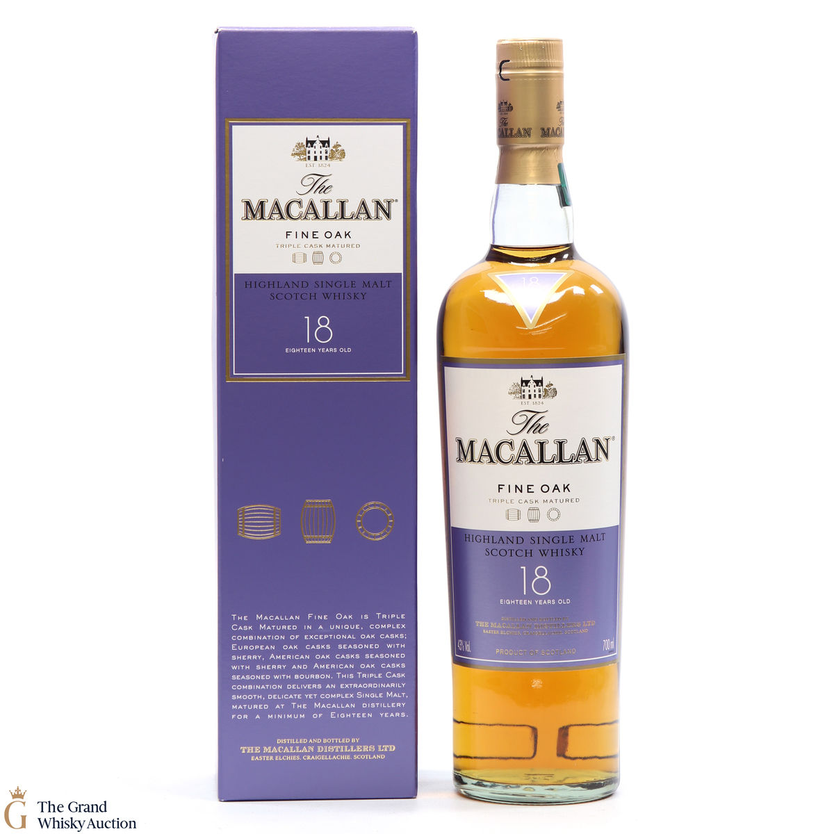 Macallan - 18 Year Old - Fine Oak