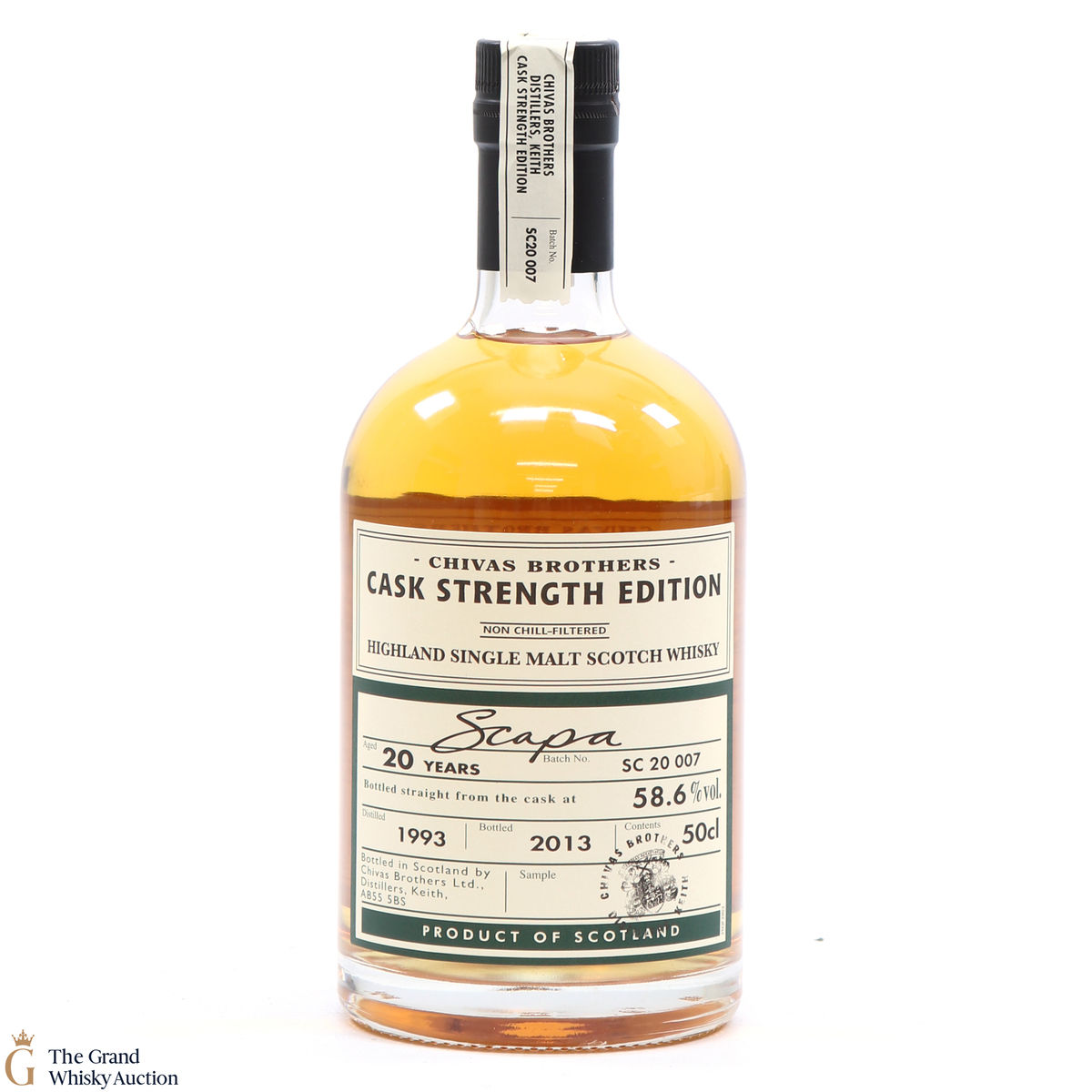 Scapa - 20 Year Old Cask Strength SC 20 007