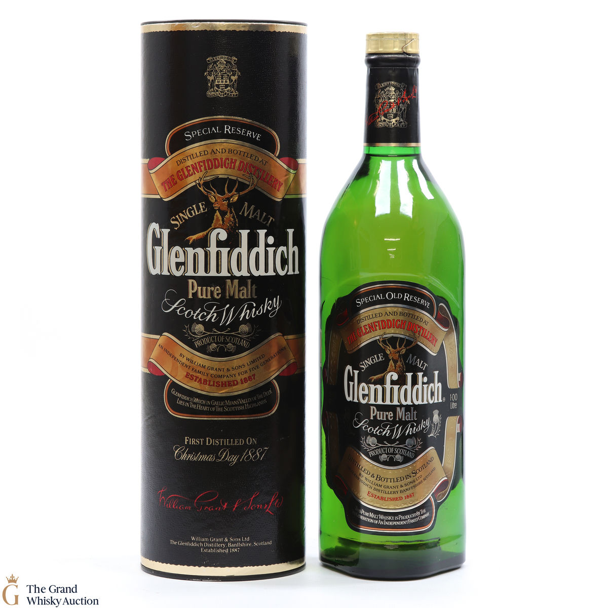 Glenfiddich - Pure Malt 1980's 1L