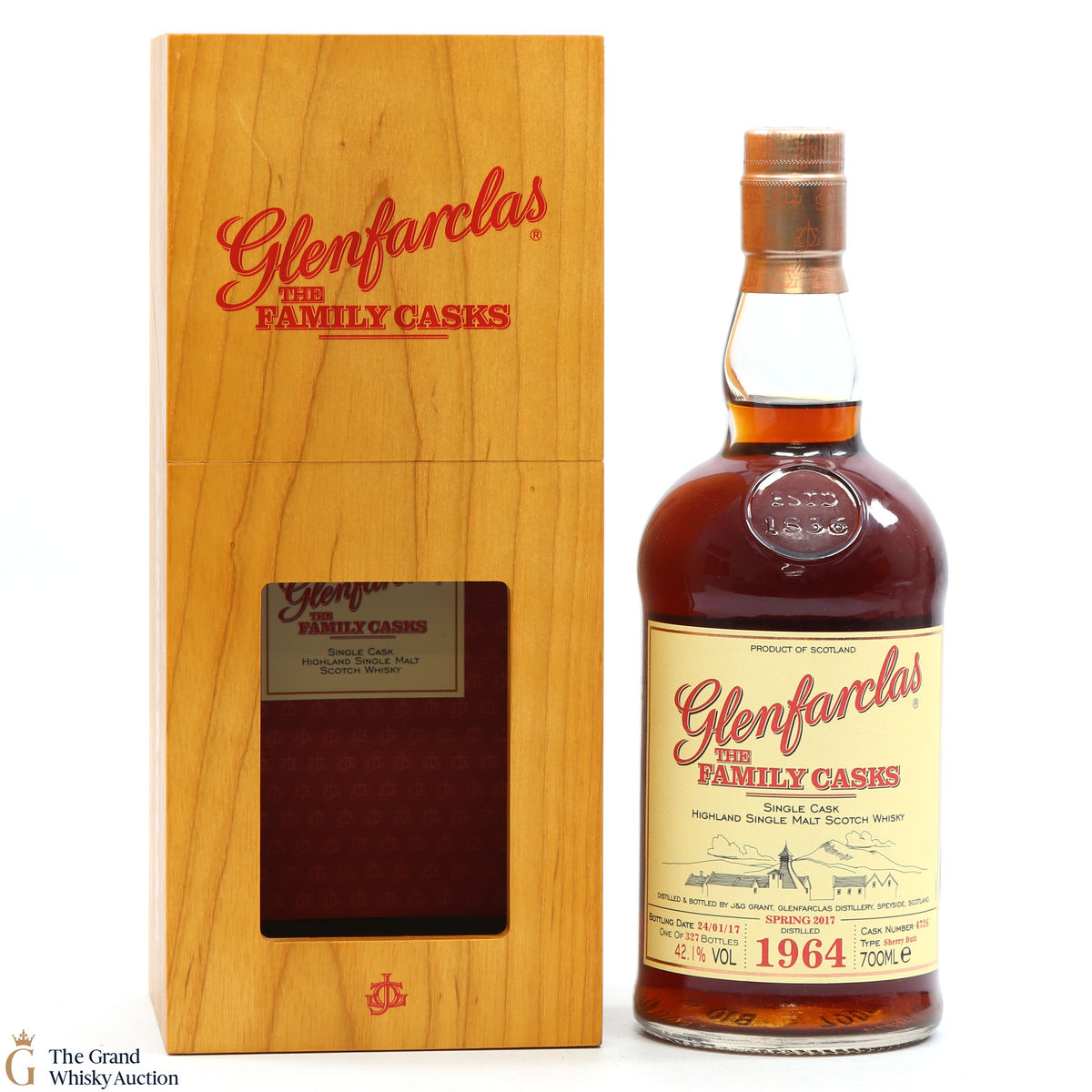 Glenfarclas - 1964 Family Cask #4726 - Spring 2017