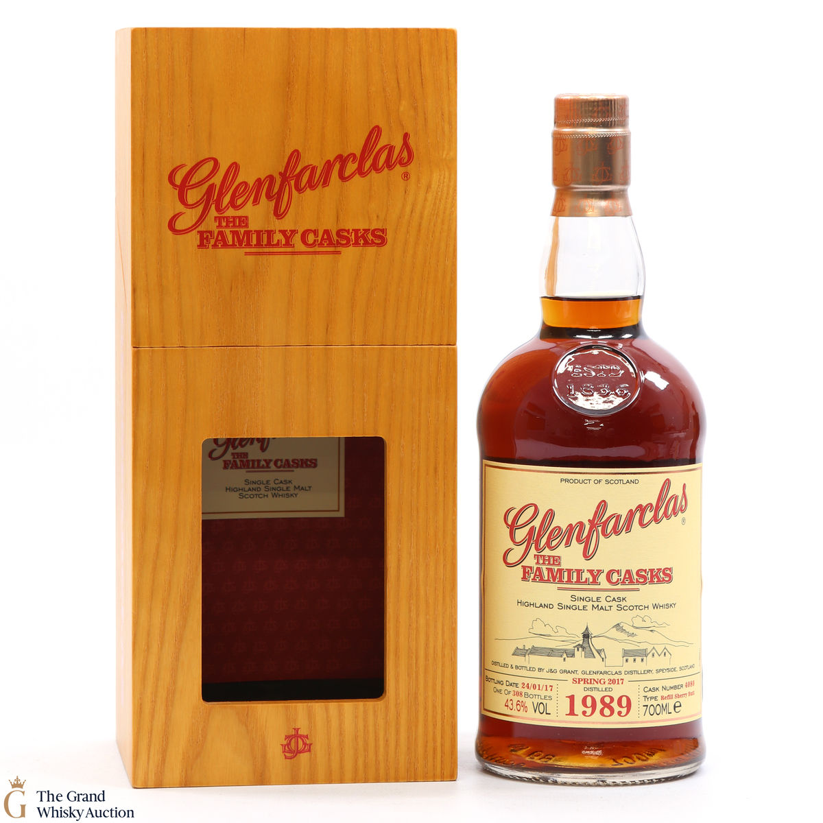 Glenfarclas - 1989 Family Cask #4080 - Spring 2017
