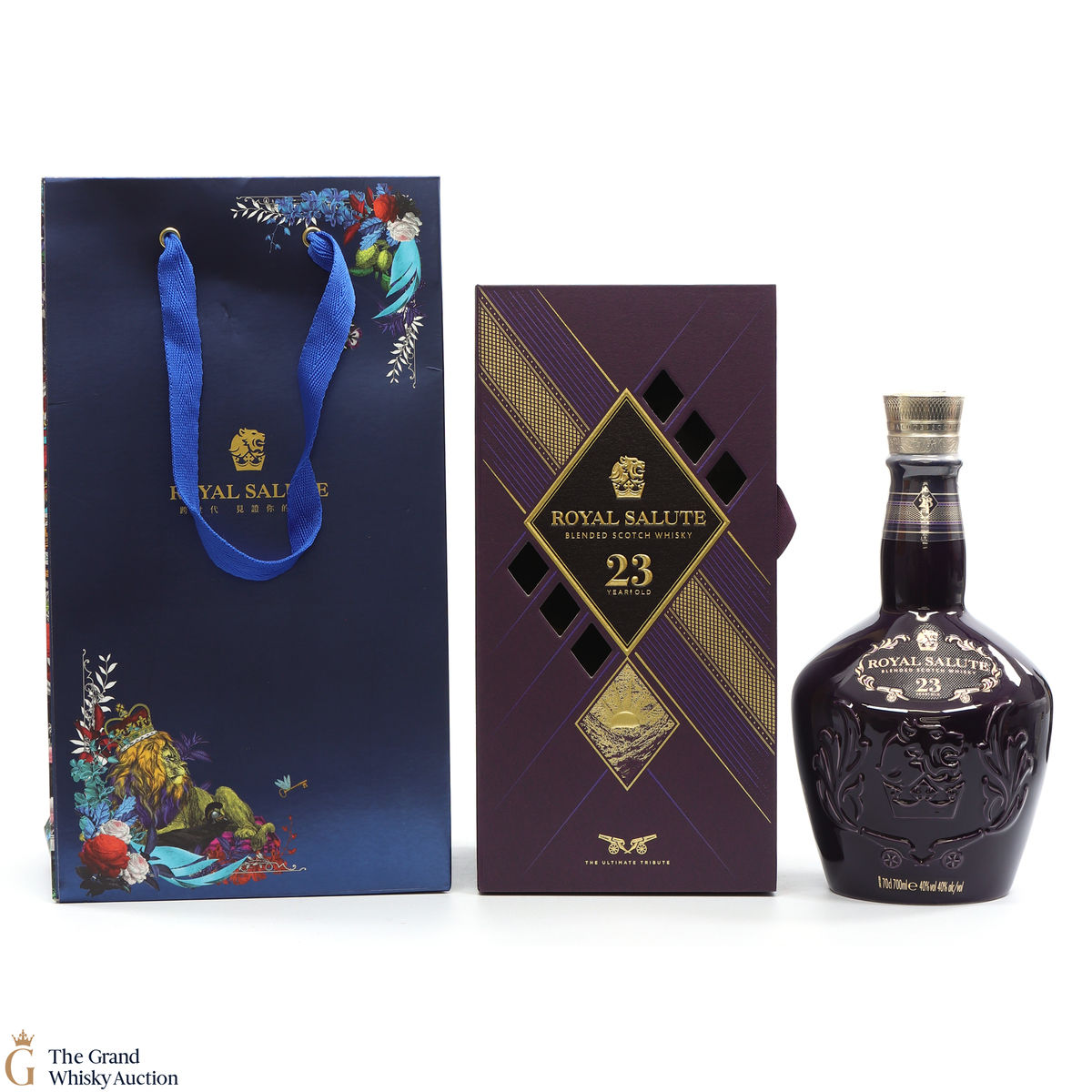 Royal Salute - 23 Year Old Blend (Taiwan Special) + bag