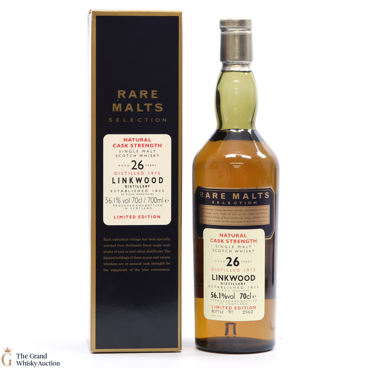 Linkwood - 26 Year Old - Rare Malts (56.1%) 70cl