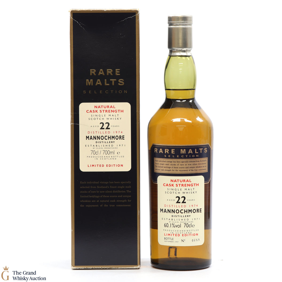 Mannochmore - 22 Year Old 1974 - Rare Malts (60.1%)