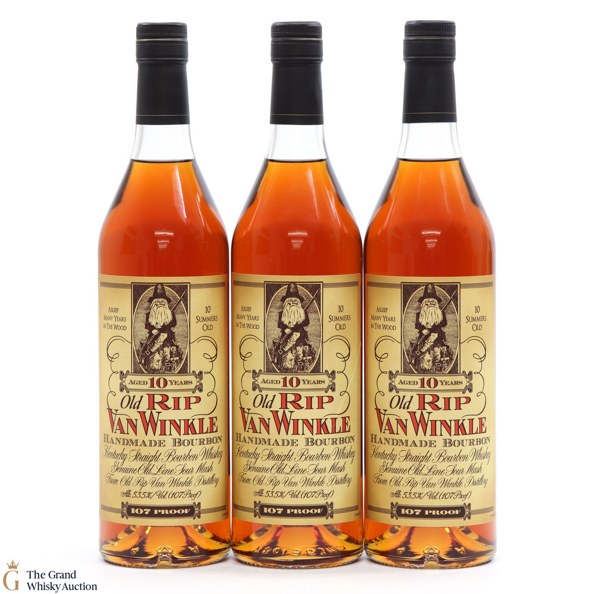 Old Rip Van Winkle - 10 Year Old 53.5% (3 x 75cl)