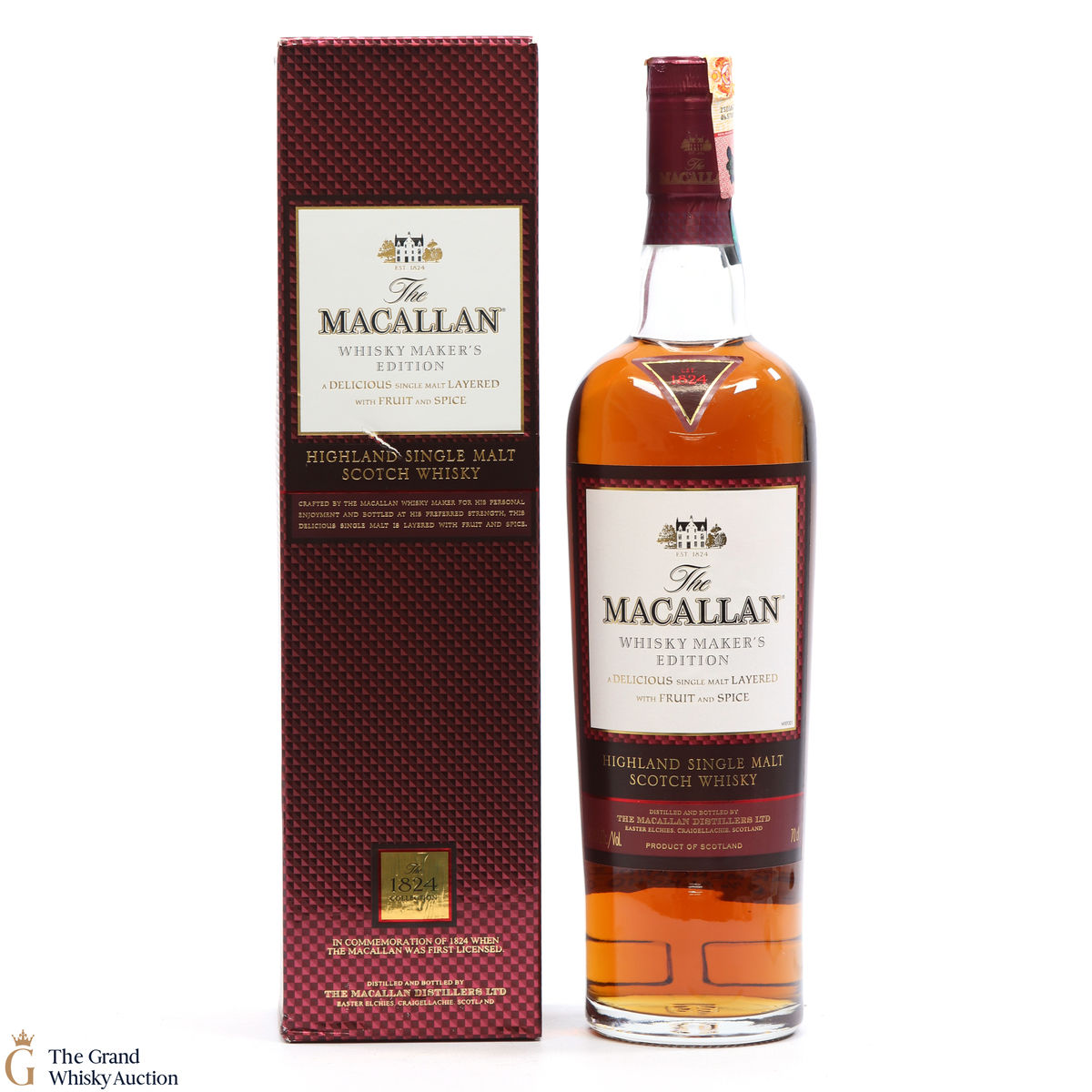 Macallan - The 1824 Collection - Whisky Maker's Edition