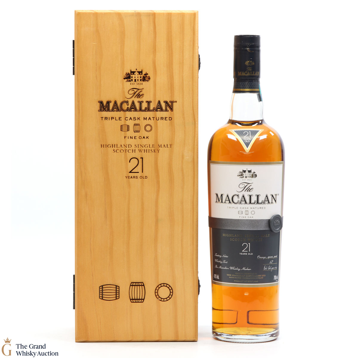 Macallan - 21 Year Old - Fine Oak