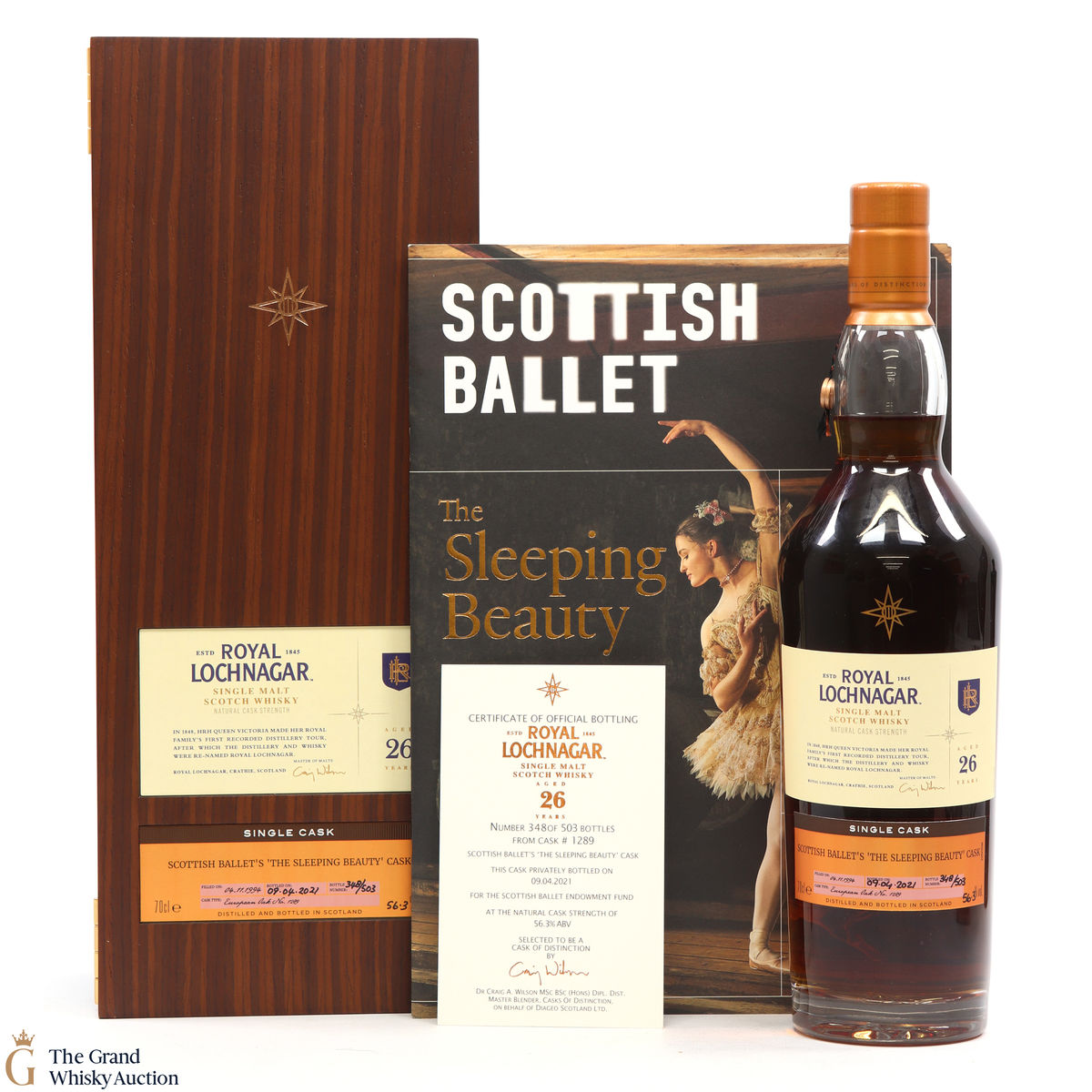 Royal Lochnagar - 26 Year Old 1994 #1289 - Casks of Distinction 'Sleeping Beauty'