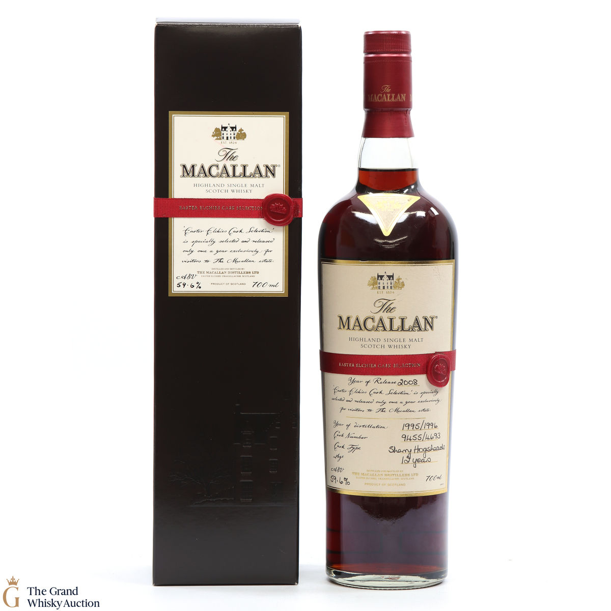 Macallan - 12 Year Old 1995/1996 Easter Elchies 2008